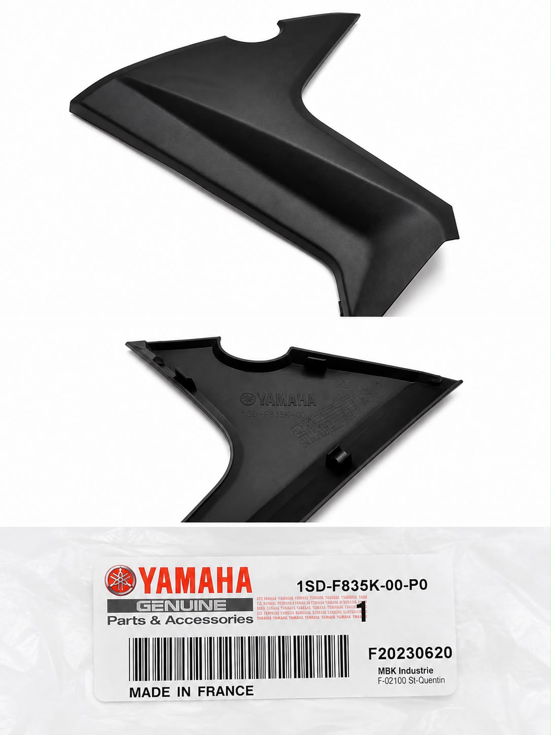 2014-2016 XMAX 250 400 SOL SİNYAL ALT GRENAJ MAT SİYAH